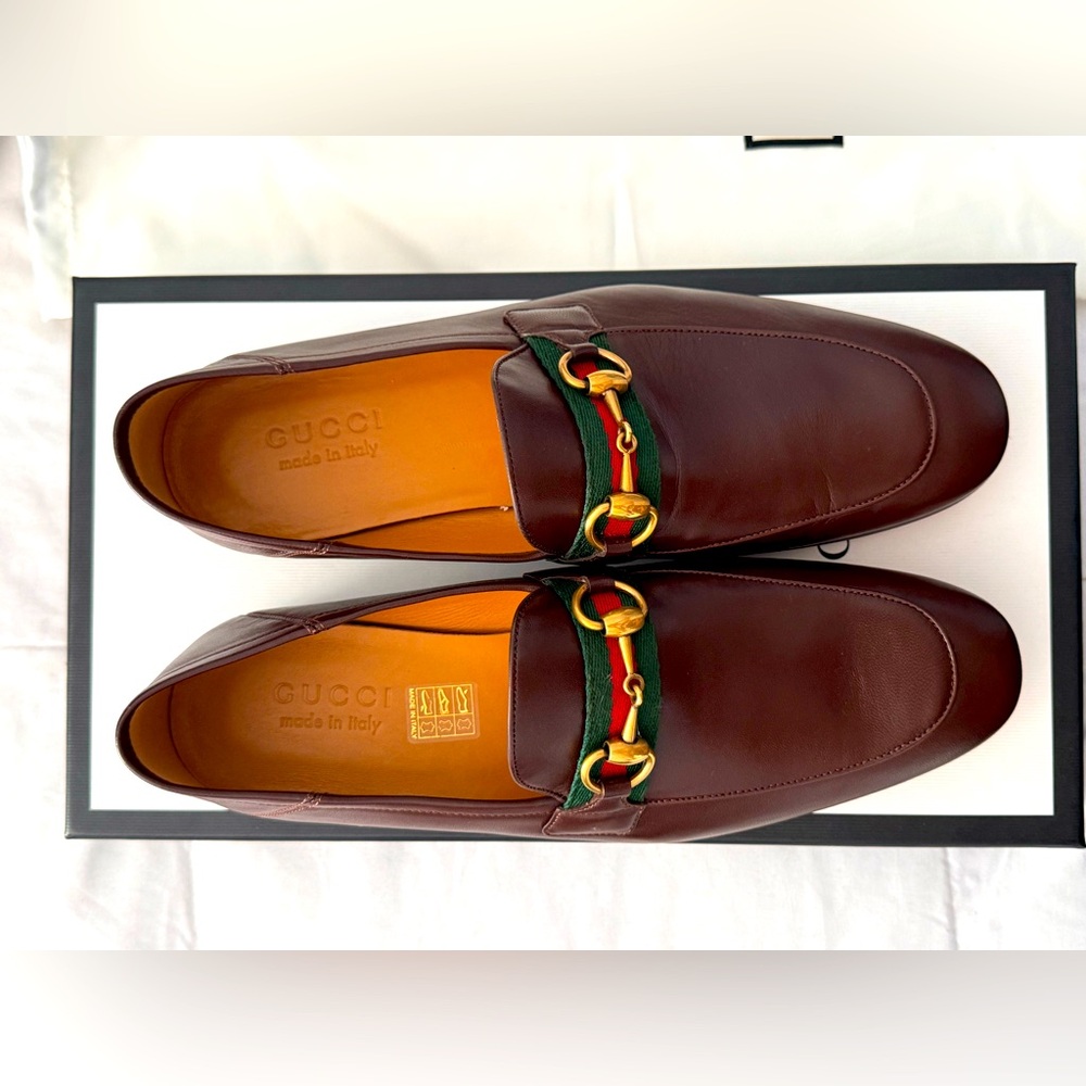 Gucci Loafers with Web and Horsebit size 71/2